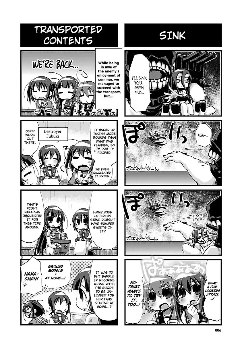 Kantai Collection - Kankore - 4-koma Comic - Fubuki, Ganbarimasu! Chapter 136 6